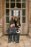 ‘Hugging is like medicine, it gives us hope’: friends and lovers on the joy of touch. The bubble families: Bonnie Miller, 34, her son Theo, seven, and Melissa Maxwell, 37, and her sons Leo, six, and Gabe, five, Cheadle