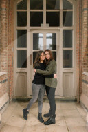 ‘Hugging is like medicine, it gives us hope’: friends and lovers on the joy of touch. The bubble families: Bonnie Miller, 34, her son Theo, seven, and Melissa Maxwell, 37, and her sons Leo, six, and Gabe, five, Cheadle