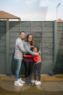 ‘Hugging is like medicine, it gives us hope’: friends and lovers on the joy of touch. The home schooling family: Abhi, 36, and Chloe Shivraj, 34, and their daughter Ella, seven, Stockport