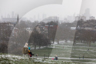 Strong winds and snow for the South East this morning as Storm Darcy contiues to cause chaos.