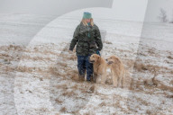 Strong winds and snow for the South East this moring as Storm Darcy contiues to cause chaos.