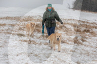 Strong winds and snow for the South East this moring as Storm Darcy contiues to cause chaos.