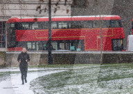 Strong winds and snow for the South East this morning as Storm Darcy contiues to cause chaos.