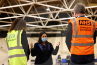 Priti Patel visits Vaccination centre in Harrow