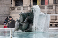 Freezing temperatures and snow for the South East this morning as Storm Darcy contiues to cause chaos.