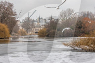 Freezing temperatures and snow for the South East this morning as Storm Darcy contiues to cause chaos.