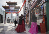 Chinese New Year in locked down London. 