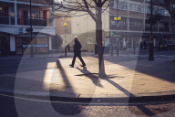 Abstract moments of light in lockdown in the UK.