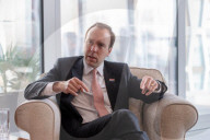 NEWS - GB-Gesundheitsminister Matt Hancock in seinem Büro in der Victoria Street, London