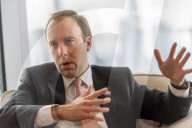 NEWS - GB-Gesundheitsminister Matt Hancock in seinem Büro in der Victoria Street, London