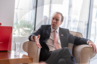 NEWS - GB-Gesundheitsminister Matt Hancock in seinem Büro in der Victoria Street, London