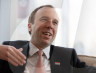 NEWS - GB-Gesundheitsminister Matt Hancock in seinem Büro in der Victoria Street, London