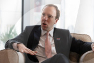 NEWS - GB-Gesundheitsminister Matt Hancock in seinem Büro in der Victoria Street, London