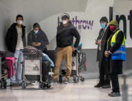 Passenagers who arrive at London Heathrow today from red-list destinations must quarantine in hotels for 10 days. 