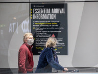 Passenagers who arrive at London Heathrow today from red-list destinations must quarantine in hotels for 10 days. 