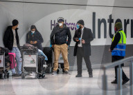 Passenagers who arrive at London Heathrow today from red-list destinations must quarantine in hotels for 10 days. 