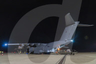 RAF transport Oxford AstraZeneca vaccine to Ascension Island in the South Atlantic Ocean