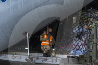 RAF transport Oxford AstraZeneca vaccine to Ascension Island in the South Atlantic Ocean