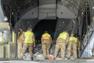 RAF transport Oxford AstraZeneca vaccine to Ascension Island in the South Atlantic Ocean
