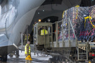 RAF transport Oxford AstraZeneca vaccine to Ascension Island in the South Atlantic Ocean