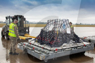 RAF transport Oxford AstraZeneca vaccine to Ascension Island in the South Atlantic Ocean
