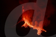 Eruption At Mount Etna - Italy
