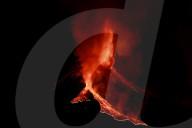 Eruption At Mount Etna - Italy
