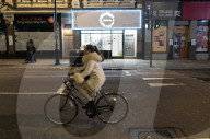Scenes from the West End in London during lockdown