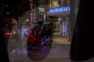 Scenes from the West End in London during lockdown