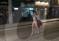 Scenes from the West End in London during lockdown