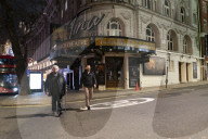 Scenes from the West End in London during lockdown