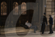 Scenes from the West End in London during lockdown