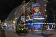 Scenes from the West End in London during lockdown