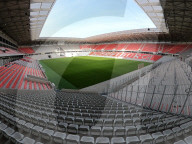 SPORT - Bundesliga: Neues Stadion des SC Freiburg im Freiburger Wolfswinkel ist fast fertiggestellt