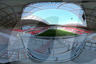 SPORT - Bundesliga: Neues Stadion des SC Freiburg im Freiburger Wolfswinkel ist fast fertiggestellt