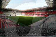 SPORT - Bundesliga: Neues Stadion des SC Freiburg im Freiburger Wolfswinkel ist fast fertiggestellt