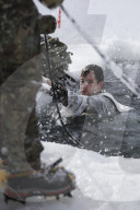 Royal Marines master survival skills in the Arctic