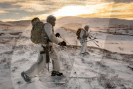 Royal Marines master survival skills in the Arctic