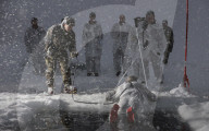 Royal Marines master survival skills in the Arctic