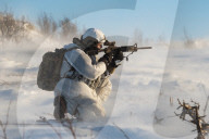 Royal Marines master survival skills in the Arctic 