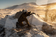 Royal Marines master survival skills in the Arctic