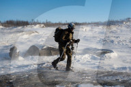 Royal Marines master survival skills in the Arctic