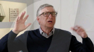 Bill Gates offers advice to his younger self as they come face to face on TV 