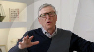 Bill Gates offers advice to his younger self as they come face to face on TV 