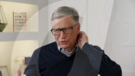 Bill Gates offers advice to his younger self as they come face to face on TV 