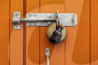 Locked down in Brighton ñ in pictures. 
Photographer Antonio Olmos takes his daily exercise along the 3km beachfront in Brighton and Hove documenting 423 of the beach huts.