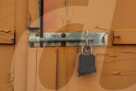 Locked down in Brighton ñ in pictures. 
Photographer Antonio Olmos takes his daily exercise along the 3km beachfront in Brighton and Hove documenting 423 of the beach huts.