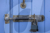 Locked down in Brighton ñ in pictures. 
Photographer Antonio Olmos takes his daily exercise along the 3km beachfront in Brighton and Hove documenting 423 of the beach huts.