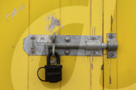 Locked down in Brighton ñ in pictures. 
Photographer Antonio Olmos takes his daily exercise along the 3km beachfront in Brighton and Hove documenting 423 of the beach huts.
