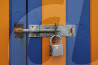 Locked down in Brighton ñ in pictures. 
Photographer Antonio Olmos takes his daily exercise along the 3km beachfront in Brighton and Hove documenting 423 of the beach huts.
